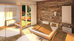 Schlafzimmer im Stil Ambientes Licht